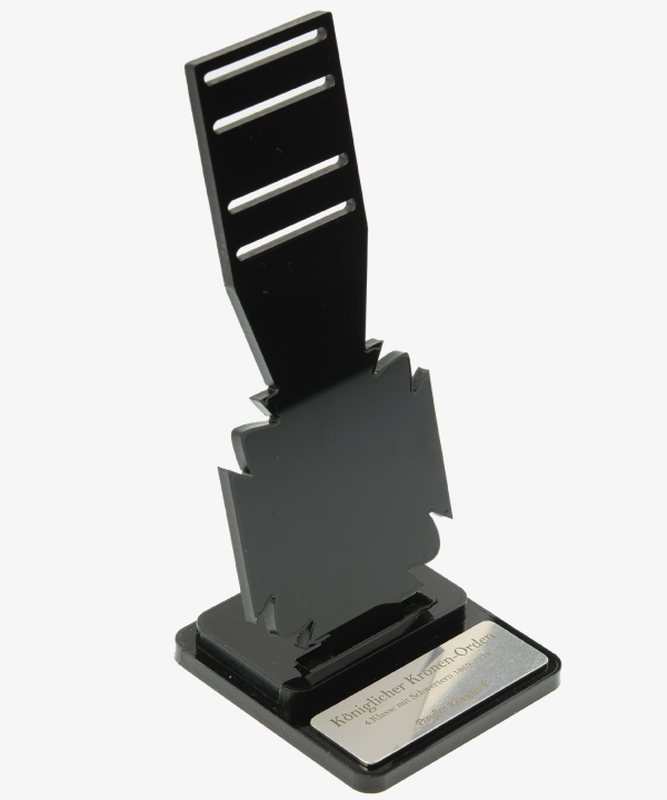 Preview: Ständer, Preußen Königlicher Kronenorden 4.Klasse mit Schwertern